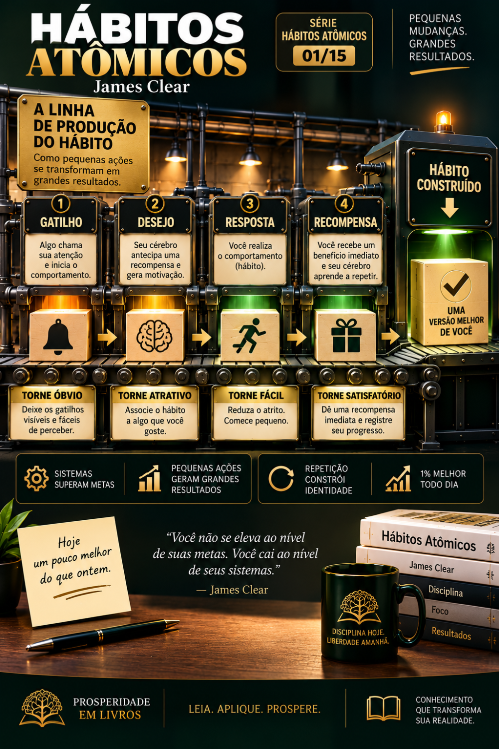 A Linha de Produção do Hábito